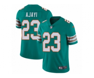 Men's Nike Miami Dolphins #23 Jay Ajayi Vapor Untouchable Limited Aqua Green Alternate NFL Jersey