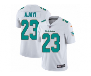 Men's Nike Miami Dolphins #23 Jay Ajayi Vapor Untouchable Limited White NFL Jersey