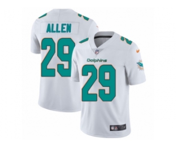 Men's Nike Miami Dolphins #29 Nate Allen Vapor Untouchable Limited White NFL Jersey