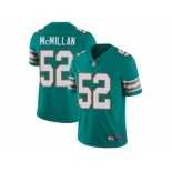 Men's Nike Miami Dolphins #52 Raekwon McMillan Vapor Untouchable Limited Aqua Green Alternate NFL Jersey