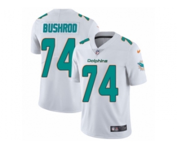 Men's Nike Miami Dolphins #74 Jermon Bushrod Vapor Untouchable Limited White NFL Jersey