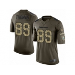 Men's Nike Miami Dolphins #89 Julius Thomas Limited Green Salute to Service NFL Jersey