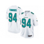 Men's Nike Miami Dolphins #94 Lawrence Timmons Limited White NFL Jersey