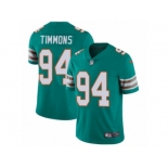 Men's Nike Miami Dolphins #94 Lawrence Timmons Vapor Untouchable Limited Aqua Green Alternate NFL Jersey