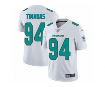 Men's Nike Miami Dolphins #94 Lawrence Timmons Vapor Untouchable Limited White NFL Jersey