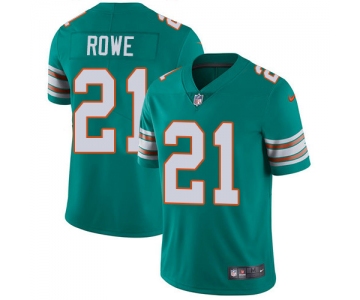 Nike Dolphins #21 Eric Rowe Aqua Green Alternate Men's Stitched NFL Vapor Untouchable Limited Jersey