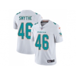 Nike Miami Dolphins #46 Durham Smythe White Men Stitched NFL Vapor Untouchable Limited Jersey