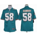 nike nfl jerseys miami dolphins #58 dansby green[nike limited]