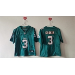 Women's Miami Dolphins #3 Odell Beckham Jr. Aqua F.U.S.E Vapor Untouchable Stitched Jersey