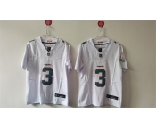 Women's Miami Dolphins #3 Odell Beckham Jr. White F.U.S.E Vapor Untouchable Stitched Jersey