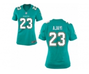 Women's Nike Dolphins #23 Jay Ajayi Aqua Green Team Color Stitched NFL Limited Jersey