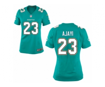 Women's Nike Dolphins #23 Jay Ajayi Aqua Green Team Color Stitched NFL Limited Jersey