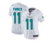 Women's Nike Miami Dolphins #11 DeVante Parker Vapor Untouchable Limited White NFL Jersey