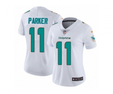 Women's Nike Miami Dolphins #11 DeVante Parker Vapor Untouchable Limited White NFL Jersey