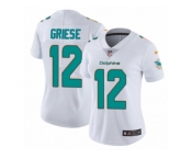 Women's Nike Miami Dolphins #12 Bob Griese Vapor Untouchable Limited White NFL Jersey