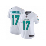 Women's Nike Miami Dolphins #17 Ryan Tannehill Vapor Untouchable Limited White NFL Jersey