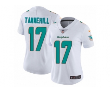 Women's Nike Miami Dolphins #17 Ryan Tannehill Vapor Untouchable Limited White NFL Jersey