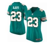 Women's Nike Miami Dolphins #23 Jay Ajayi Limited Aqua Green Alternate NFL Jersey