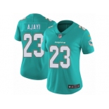 Women's Nike Miami Dolphins #23 Jay Ajayi Vapor Untouchable Limited Aqua Green Team Color NFL Jersey