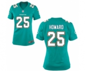 Women's Nike Miami Dolphins #25 Xavien Howard Green Alternate NFL Jersey