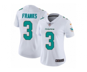 Women's Nike Miami Dolphins #3 Andrew Franks Vapor Untouchable Limited White NFL Jersey