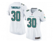 Women's Nike Miami Dolphins #30 Cordrea Tankersley Limited White NFL Jersey