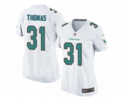 Women's Nike Miami Dolphins #31 Michael Thomas Limited White NFL Jersey