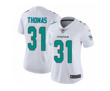 Women's Nike Miami Dolphins #31 Michael Thomas Vapor Untouchable Limited White NFL Jersey