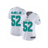 Women's Nike Miami Dolphins #52 Raekwon McMillan Vapor Untouchable Limited White NFL Jersey