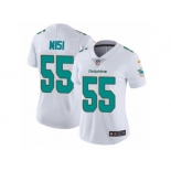 Women's Nike Miami Dolphins #55 Koa Misi Vapor Untouchable Limited White NFL Jersey