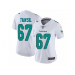 Women's Nike Miami Dolphins #67 Laremy Tunsil Vapor Untouchable Limited White NFL Jersey