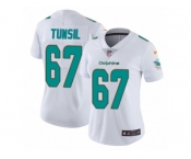 Women's Nike Miami Dolphins #67 Laremy Tunsil Vapor Untouchable Limited White NFL Jersey