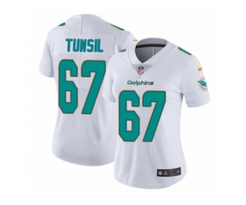 Women's Nike Miami Dolphins #67 Laremy Tunsil Vapor Untouchable Limited White NFL Jersey