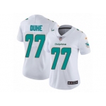 Women's Nike Miami Dolphins #77 Adam Joseph Duhe Vapor Untouchable Limited White NFL Jersey