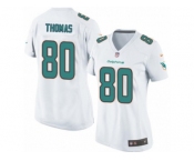 Women's Nike Miami Dolphins #80 Julius Thomas Limited White NFL Jersey