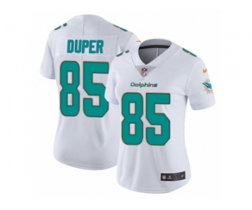 Women's Nike Miami Dolphins #85 Mark Duper Vapor Untouchable Limited White NFL Jersey