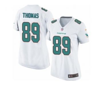 Women's Nike Miami Dolphins #89 Julius Thomas Game White NFL Jersey