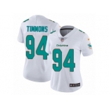 Women's Nike Miami Dolphins #94 Lawrence Timmons Vapor Untouchable Limited White NFL Jersey