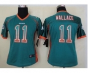 nike women nfl jerseys miami dolphins #11 mike wallace green[Elite drift fashion]