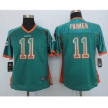 nike women nfl jerseys miami dolphins #11 parker green[Elite drift fashion][parker]