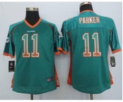 nike women nfl jerseys miami dolphins #11 parker green[Elite drift fashion][parker]