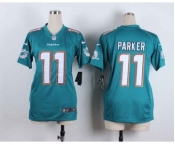 nike women nfl jerseys miami dolphins #11 parker green[nike][parker]