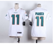 nike women nfl jerseys miami dolphins #11 parker white[nike][parker]