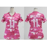 nike women nfl jerseys miami dolphins #11 wallace pink[fashion camo]