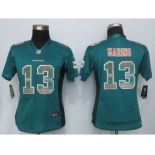 nike women nfl jerseys miami dolphins #13 marino green[Strobe Limited]