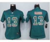 nike women nfl jerseys miami dolphins #13 marino green[Strobe Limited]