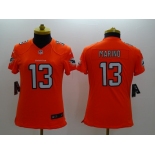 nike women nfl jerseys miami dolphins #13 marino orange[nike limited]