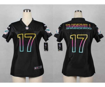 nike women nfl jerseys miami dolphins #17 ryan tannehill black[nike fashion]