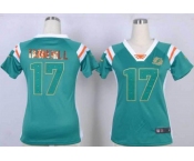 nike women nfl jerseys miami dolphins #17 ryan tannehill green[fashion Rhinestone sequins]