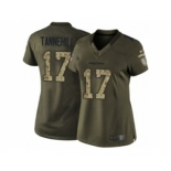 nike women nfl jerseys miami dolphins #17 tannehill army green[nike Limited Salute To Service]